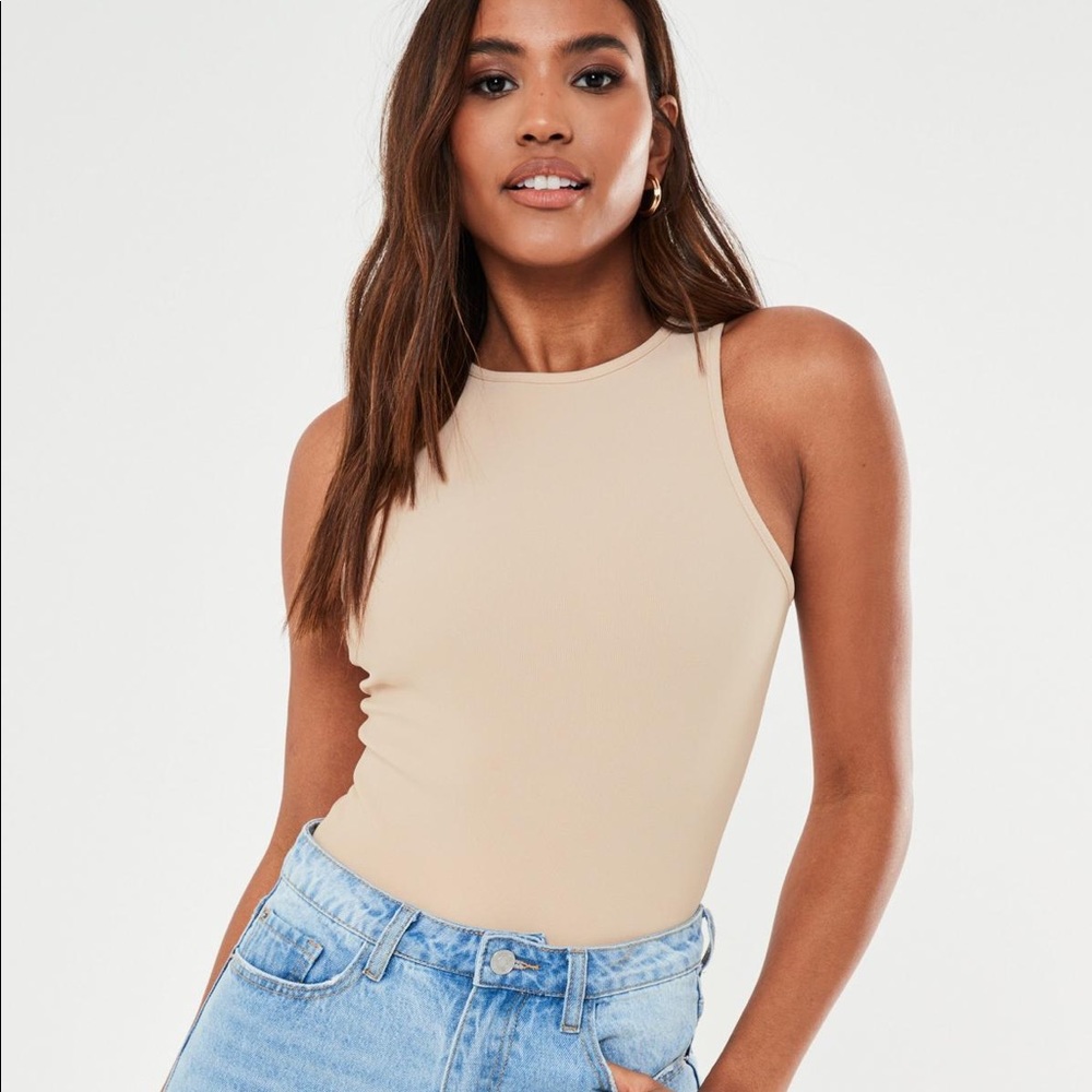 Racer back bodysuit